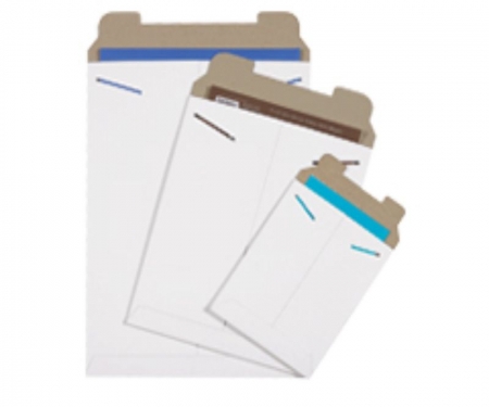 Pack Kontrol White Flat Envelope Mailers