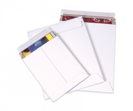 White Self Seal Flat Mailer