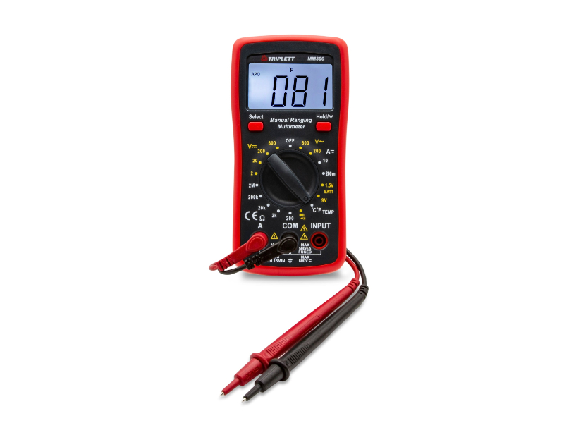 Triplett® Compact Digital Multimeter MM300