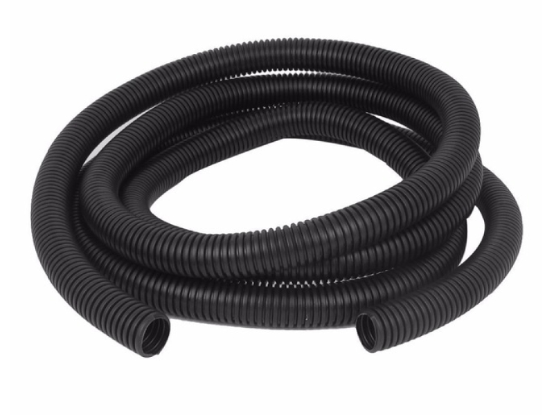 Electriduct 1.5 UV Rated Flame Retardant Wire Loom Black Nylon Split Tubing Cable Hose 10 Feet