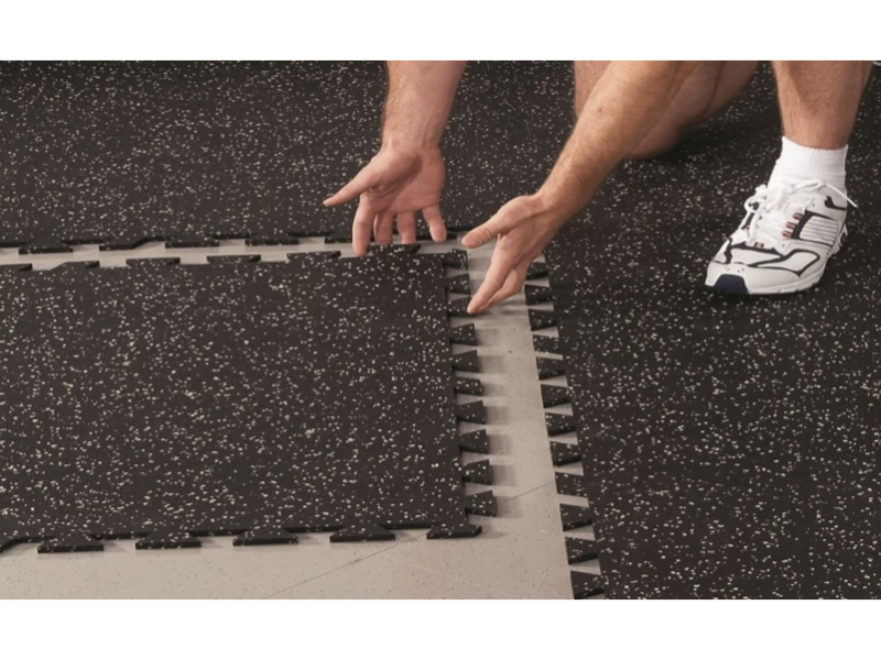 Notrax Rubber Interlocking Tiles Shock Absorbing SlipResistant Mats