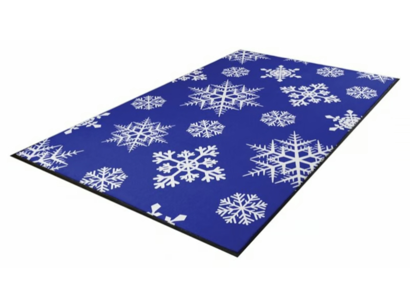 Notrax Winter Entry Door Mats With Snowflake Design 195SF Series
