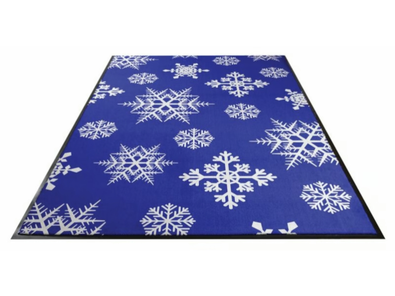 Notrax Winter Entry Door Mats With Snowflake Design 195SF Series