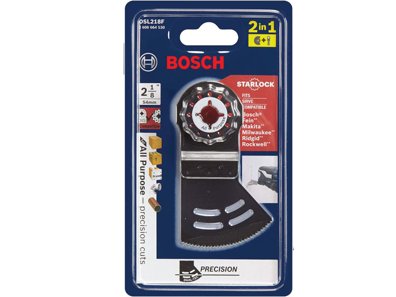 Bosch Starlock Wood And Metal Plunge Cut Multi Tool Blade 32mm
