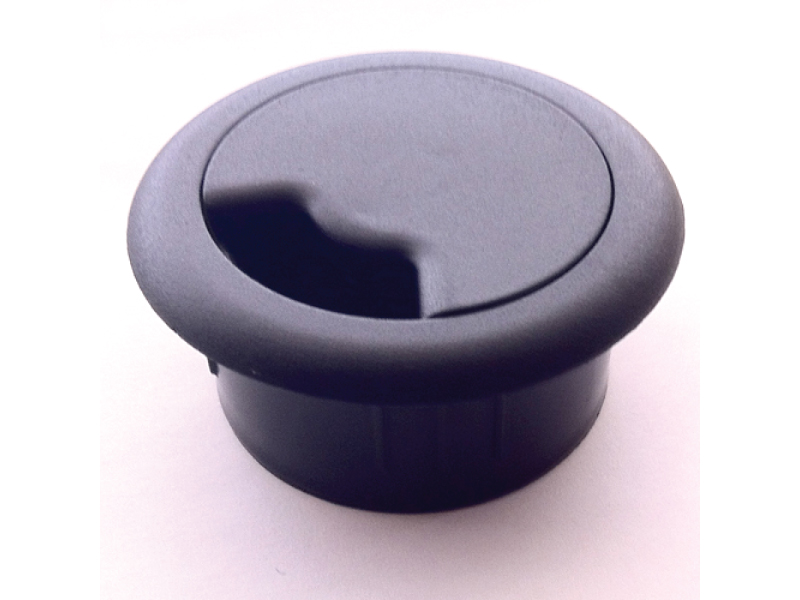 Kable Kontrol™Round Plastic Desk Cable Grommets