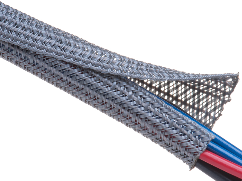 Black Techflex 3/8 F6 Split Sleeving Total 100' Feet Black Techflex 3/8 F6 Split Sleeving Total 100' Feet