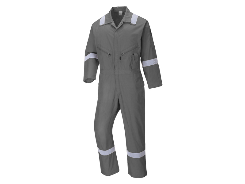 Portwest Iona Cotton Coverall - C814 | Reflective Coveralls