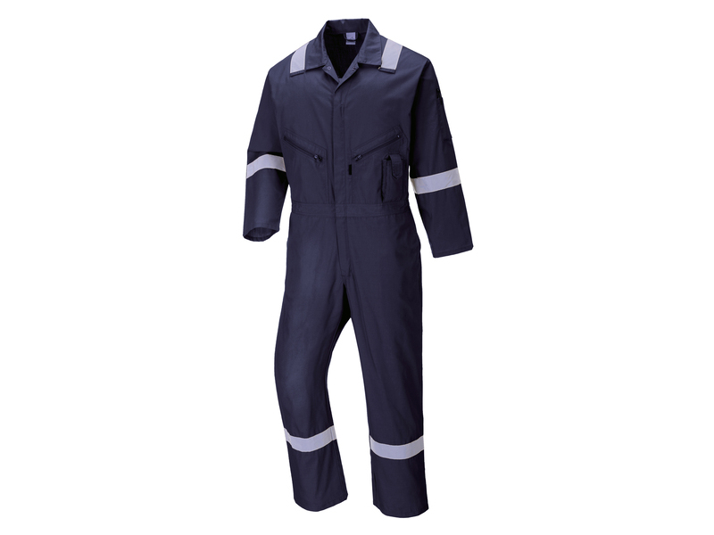 Portwest Iona Cotton Coverall - C814 | Reflective Coveralls