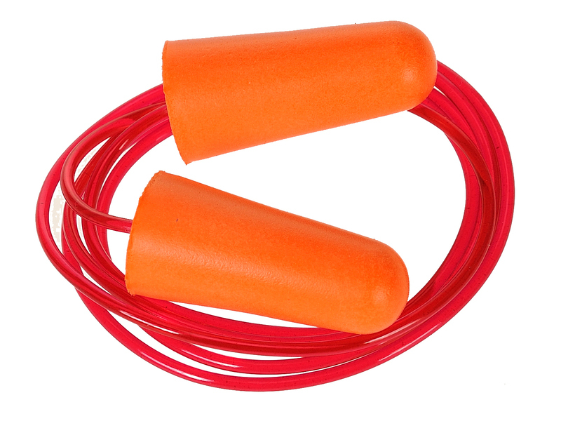 Portwest® Corded Disposable Foam Ear Plugs