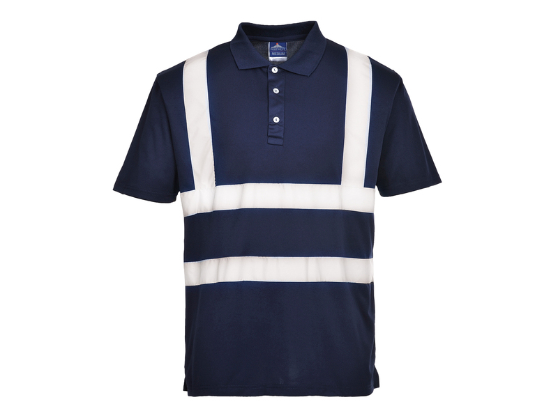 Portwest Terni Polo Shirt Lightweight Breathable 100% Polyester Wicking B185 