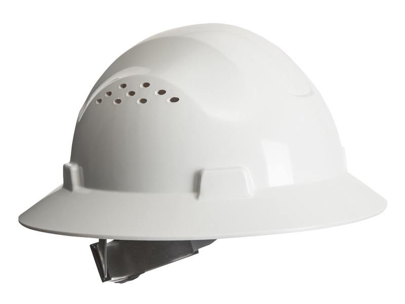 Portwest® Full Brim Vented Hard Hat - PS52