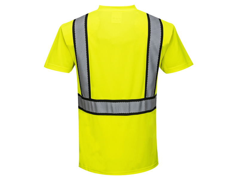 Portwest® Detroit Hi Vis T-Shirt - S395 | High Visibility Short Sleeve