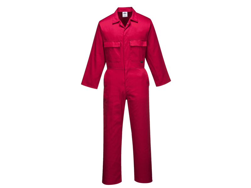 Portwest Euro Polycotton Coverall Overall Welder Mechanic Work Boiler Suit S999 