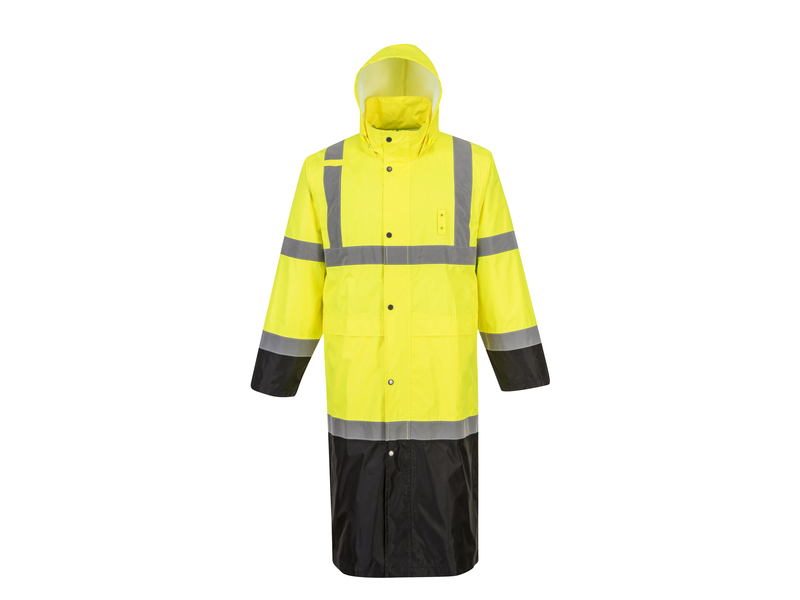 Hi vis on sale long raincoat