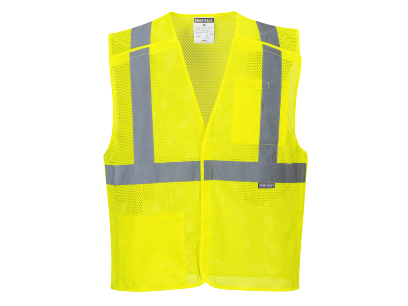 Portwest Mesh BreakAway Vest US384 Mesh Safety Vest
