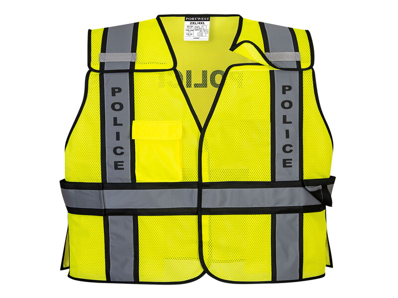 PORTWEST PUBLIC SAFETY HI VIS FIRE VESTS SIZE M/XL-2XL/4XL 