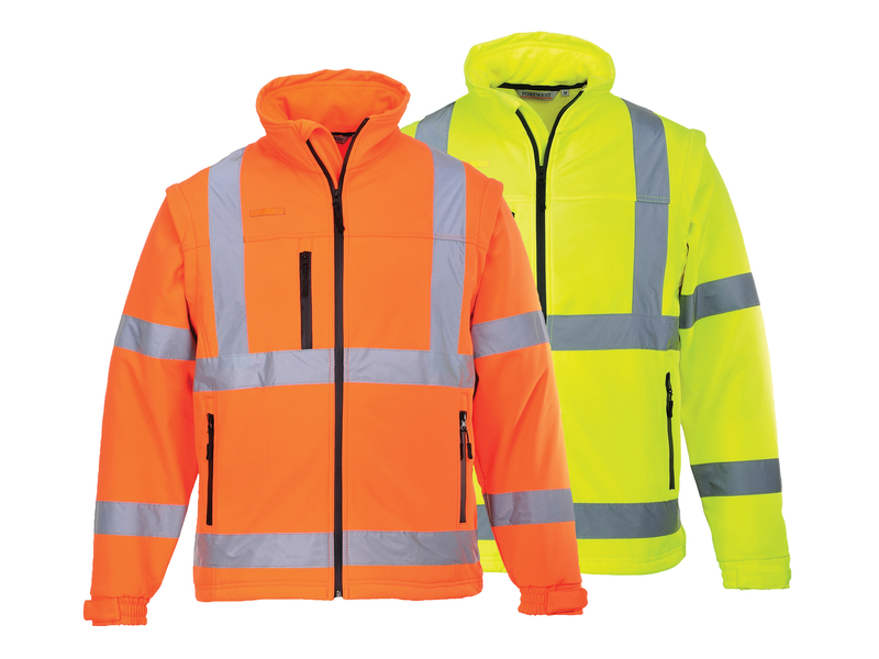 Portwest® HiVis Softshell Jacket US428 High Visibility Clothing