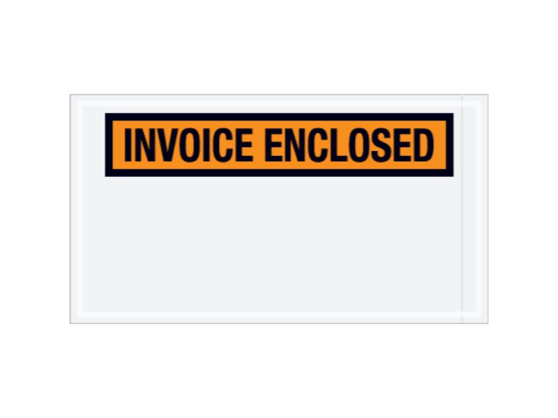 Pack Kontrol® 'Invoice Enclosed' Shipping Envelopes