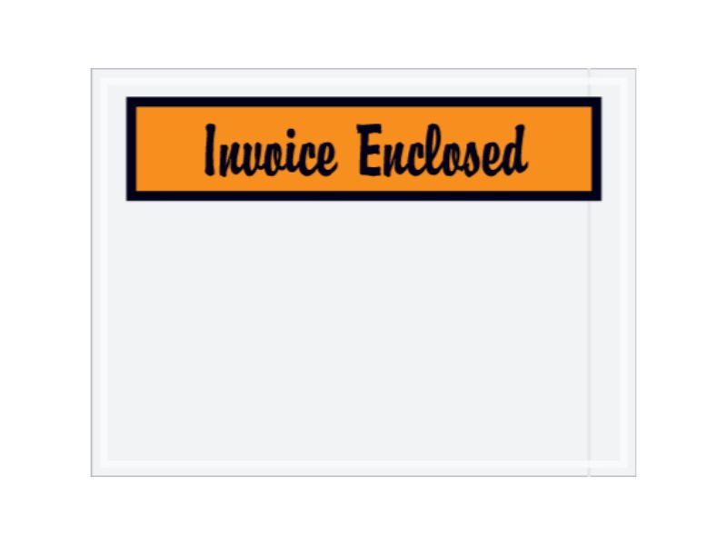 Pack Kontrol® 'Invoice Enclosed' Shipping Envelopes