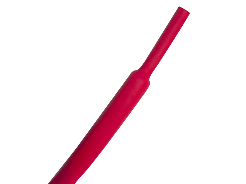 1/2" ID Red Heat Shrink Tube 2:1 ratio polyolefin 25 ft 0.5" inch/feet/to 13mm