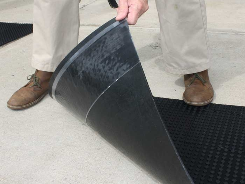 Rooftop Walkway Rubber Antislip Mats