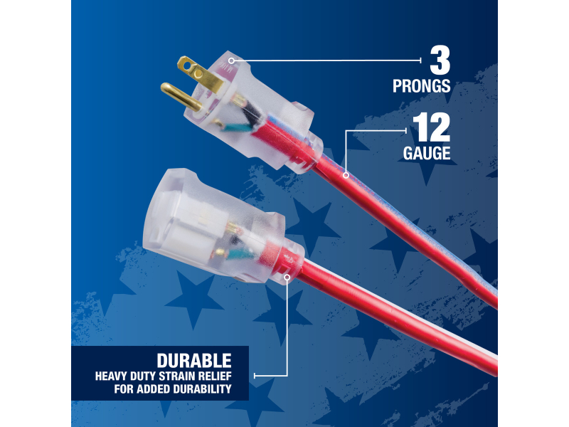 Southwire® Lighted End Extension Cord