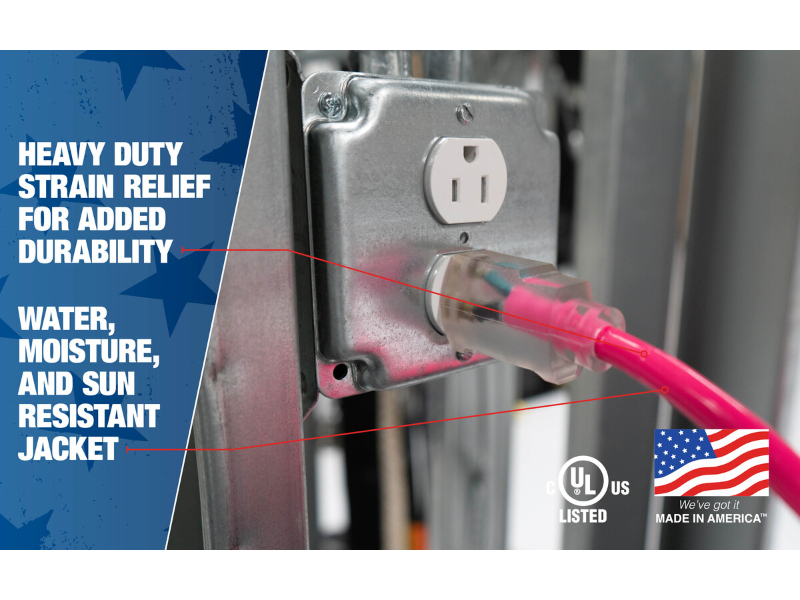 Southwire® Lighted End Extension Cord