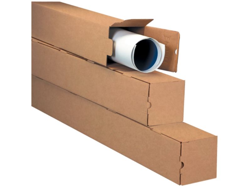 Pack Kontrol® Square Mailing Tubes Square Shipping Tubes