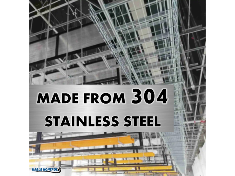 Stainless Steel Cable Tray Straight Sections and Accesories