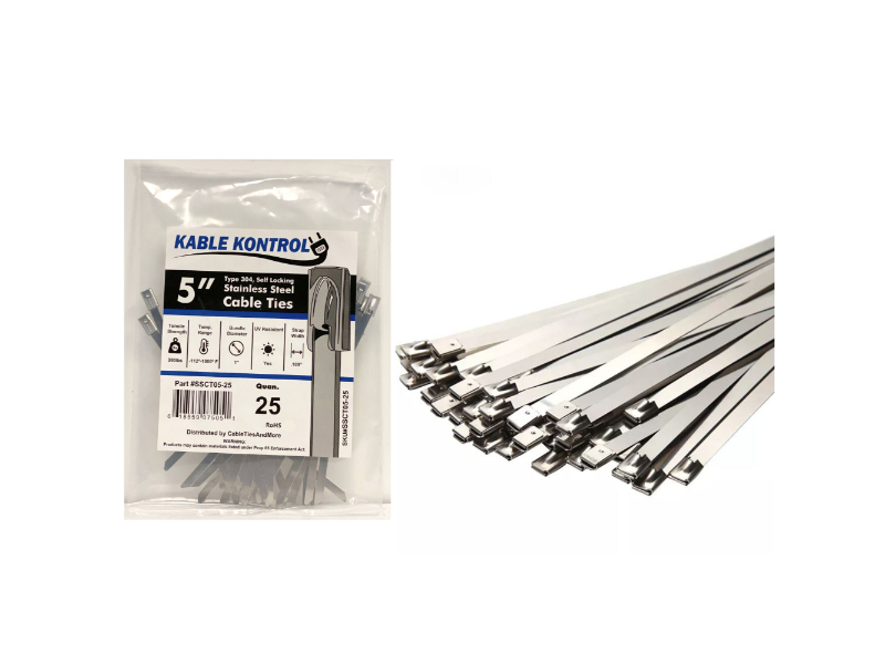 100/400 12" Stainless Steel Metal Nylon Cable Zip Tie Self Lock Strap Heavy Duty 