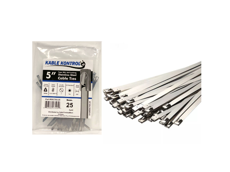 Details about   100PCS Stainless Steel Ball Lock ZIP Ties Straps Wrap Bands Cable Tie W 5/16" L 