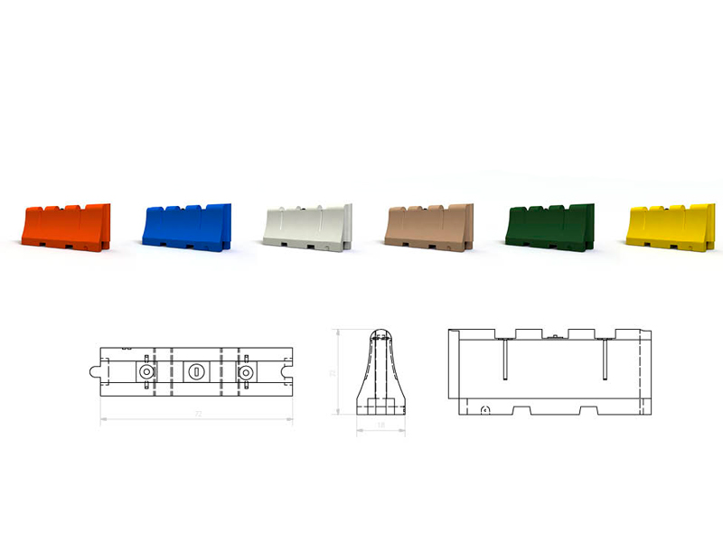Vehicle Crash & Impact Safety Barrier
