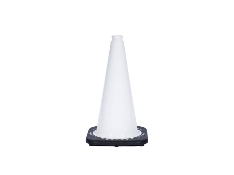 White Traffic Cones - JBC Safety®