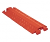 Linebacker 1-channel polyurethane drop over cable protector, orange
