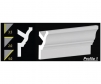 3.5 inch h foam crown molding profile 1