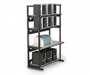 Kendall Howard 36" wide heavy duty performance LAN station, kh-7100-1-100-36