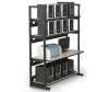 Kendall Howard 48" wide heavy duty performance LAN station, kh-7100-1-100-48