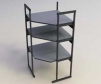 Kendall Howard corner heavy duty performance plus station, 7100-1-100-cr
