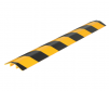 Black and yellow aluminum cable hose protector with 60