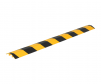 Black and yellow aluminum cable hose protector with 72