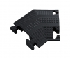 Black left turn for medium duty dropover protector
