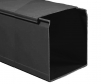 black pvc solid wall wire duct