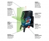 Bosch Cross Self Leveling Line Laser Gcl100 80Cg Productwalkaround