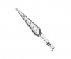 Bosch High Speed Steel Turbo Impact Step Drill Bit Imsdc1 1 8 Inch To 1 2