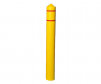6" x 56" Protector Cover for bollards,Yellow w/stripes