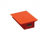 Orange diamond back hose protector ramp connector