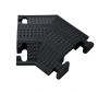 Right turn for drop over protector, black