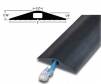 fcrd1 10 ft powerback rubber duct cord cover 0.5 inch w x 0.25 inch h