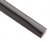 Black flame retardant silicone coated flexglass sleeving