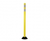 flexible surface mount traffic delineator yellow